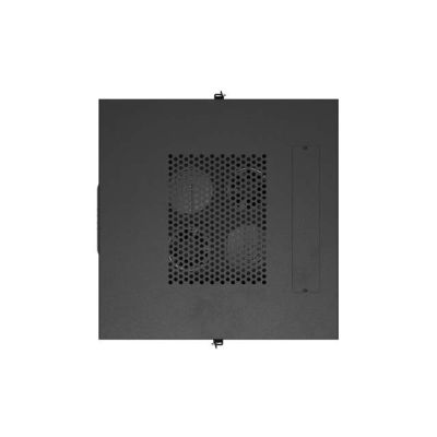 28. LANBERG Standschrank 19" 24U 600x600 Schwarze Glastür LCD (Flatpack) V2