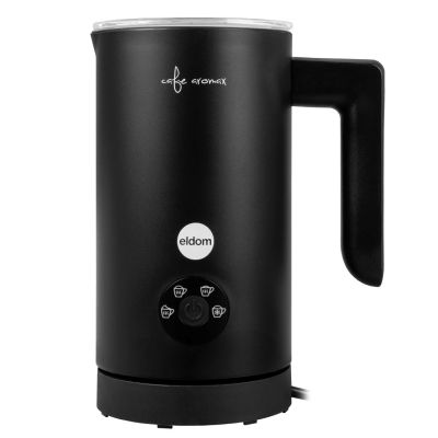 ELDOM Milchaufschäumer SI560C FOMI 500 W, schwarz, 300 ml, Aufschäumen und Erwärmen