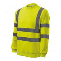 Unisex HV Essential Sweatshirt (Fluoreszierendes Gelb)