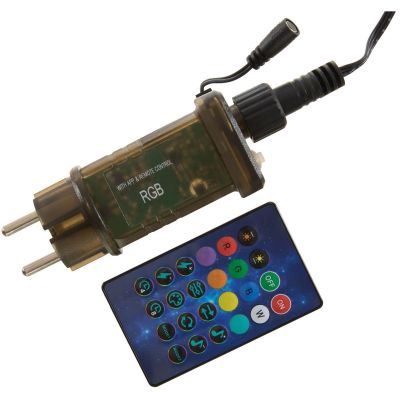 6. DEKORATIVER WEIHNACHTSBAUM 550 LED RGB 300 CM SCHWARZ