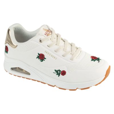 Skechers Uno – Champagne and Roses 177862-WRD Weiß 36