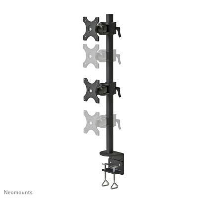 3. Neomounts FPMA-D700DV Monitorhalterung/Ständer für 68,6 cm (27") schwarze Schreibtischmonitore