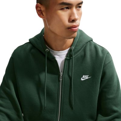 5. Nike Club BB FZ Hoodie Herren Grün FN3861 323