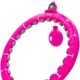 12. HULA HOP MIT MASSAGEGERÄT, GEWICHTEN UND KONTER FUCHSIA ENERO FIT