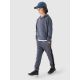 4. Jungen-Sweatshirt mit Kapuze, offen, 4F Junior 4FJWMM00TSWSM1292-25S