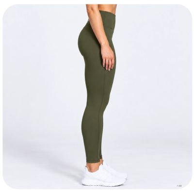 3. Lange Damen-Leggings in Armeegrün (Kampfbekleidung) | DBX Bushido