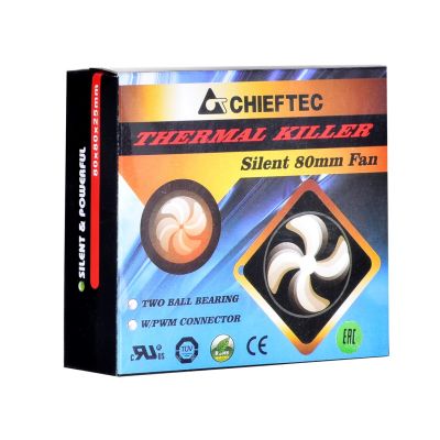 4. Chieftec AF-0825PWM Gehäuselüfter (80 mm; 2200 U/min)