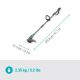 6. Gardena 14703-55 Freischneider/Trimmer 18W Akku Grau