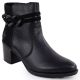 Damen-Ankle-Boots aus Leder mit schwarzem Absatz, Rieker Y2066-00