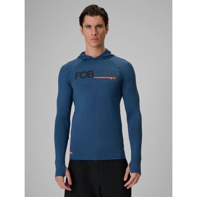 Langarmshirt für Schwimmen und Wassersport mit UPF50+ Filter, Herren 4F 4FRSS26TFWLM002-31S