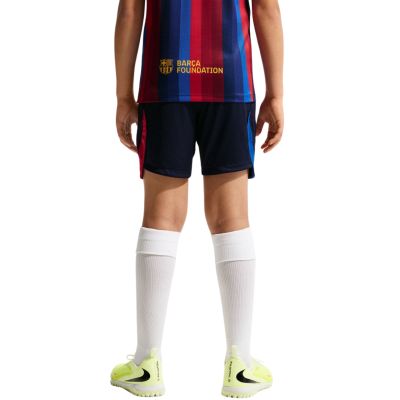 2. Nike FC Barcelona Heimtrikot 2026/27 Kindershorts Marineblau II1719 498