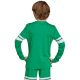 6. adidas Squadra 25 Langarm-T-Shirt für Kinder, Grün, JN7491