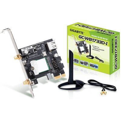 GIGABYTE GC-WB1733D-I Netzwerkkarte Internes WLAN / Bluetooth 1733 Mbit/s