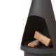 14. Heat LA Luz CH.002 Gartenkamin