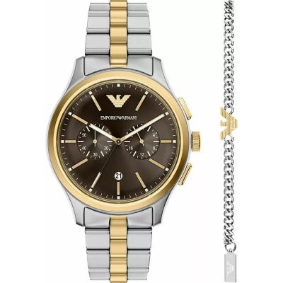 Emporio Armani Dario Chronograph Herrenuhr AR80084SET + Box