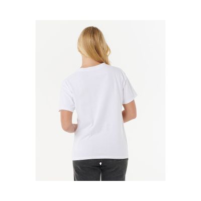 3. Weißes T-Shirt RIP CURL OCEANIC RELAXED TEE