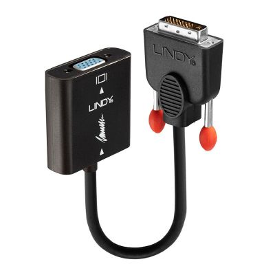 2. Lindy 38189 0,1 m DVI-D VGA (D-Sub) Kabeladapter Schwarz