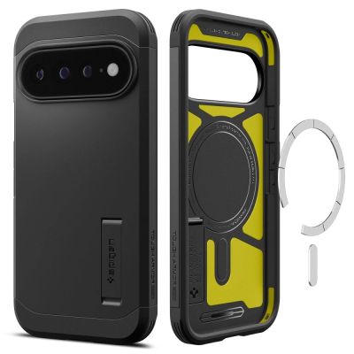 3. Spigen Tough Armor Mag MagSafe Hülle für Google Pixel 11 Pro XL - Schwarz