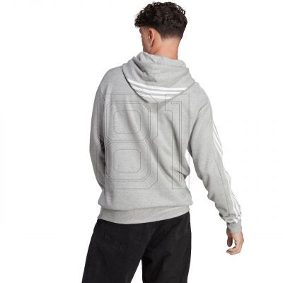 3. Adidas Essentials French Terry 3-Streifen Hoodie M IC0437