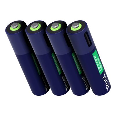 4. Vertrauen Sie auf AAA-Batterien, USB-C-AUFLADBARE AKKU, 4ER-PACK