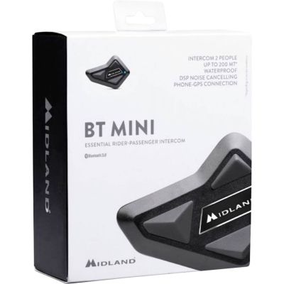8. Midland BT MINI SINGLE Motorrad-Intercom