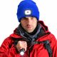 6. MÜTZE MIT 4-LED-STIRNLAMPE 120 LM 3 LEUCHTMODI FÜR TOURISMUS BLAU