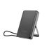 GEMBIRD Kabellose magnetische Powerbank 15W mit integriertem Ständer 10000 mAh, Schwarz
