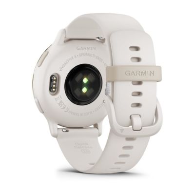 15. Garmin Vivoactive 5 42 mm Cremegold-Uhr