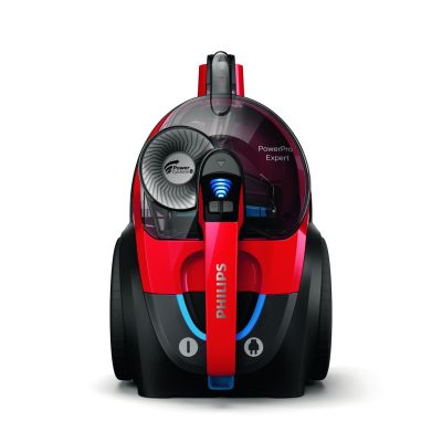4. Beutelloser Staubsauger Philips FC9729/09 (650 W; Farbe Schwarz-Rot, Farbe Schwarz, Farbe Rot)