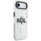 4. Karl Lagerfeld IML Karl Sketch Logo MagSafe Hülle für iPhone 17 Air - Transparent