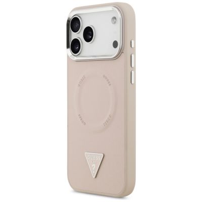 2. Guess Triangle Logo MagSafe Hülle für iPhone 17 Pro - pink