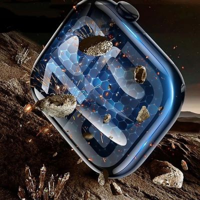 4. Tech-Protect Easy Set Flex+ 3er-Pack Hybridglas für Xiaomi Watch 5 – Schwarz