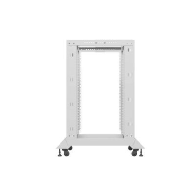 4. Lanberg 19" 18U 600x800 grauer Rackschrank
