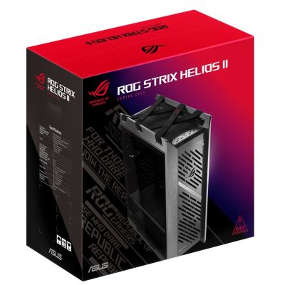 28. Asus ROG STRIX HELIOS II GX601S SCHWARZES Gehäuse