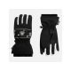 ROSSIGNOL Jr. Jane Impr G Schwarze Kinder-Skihandschuhe