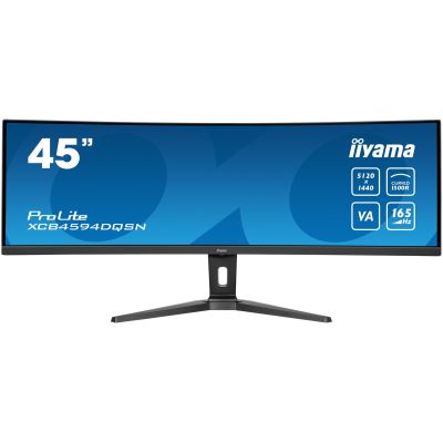 13. iiyama G-MASTER 45" LCD Curved Bus. UWQHD Computermonitor 114,3 cm (45") 5120 x 1440 px Dual QHD LED Schwarz