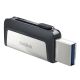 15. SanDisk SDDDC2-064G-G46 USB-Stick (64 GB; USB 3.1, USB-C; schwarz)