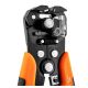 5. NEO TOOLS Automatische Abisolierzange 205 mm, Frontausführung + 230 Kabelverbinder