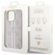 8. Guess GUHMP13LP4RPSP iPhone 13 Pro / 13 6,1" rosa/rosa Hartschale 4G bedruckte Streifen MagSafe