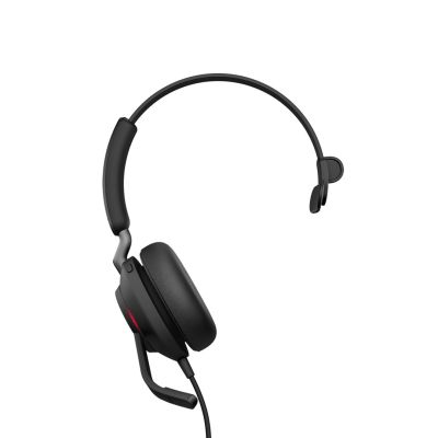 Jabra 24189-889-889 Kopfhörer/Headset, kabelgebunden, Kopfbügel, Anrufe/Musik, USB Typ-C, Schwarz