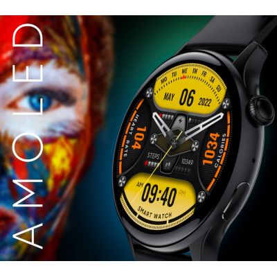 8. RUBICON RNCF10 Silber/Grau Damen-Smartwatch SMARUB238