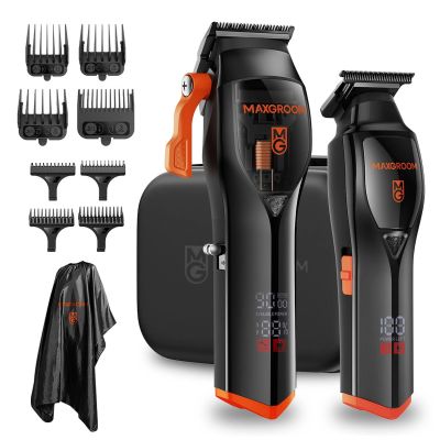 MAXGROOM WF-3908 Multifunktions-Haarschneidemaschine mit Trimmer - schwarz