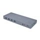 4. i-tec CADUAL4KDOCK Kabelgebundene Dockingstation USB 3.2 Gen 1 (3.1 Gen 1) Typ-C Schwarz, Türkis