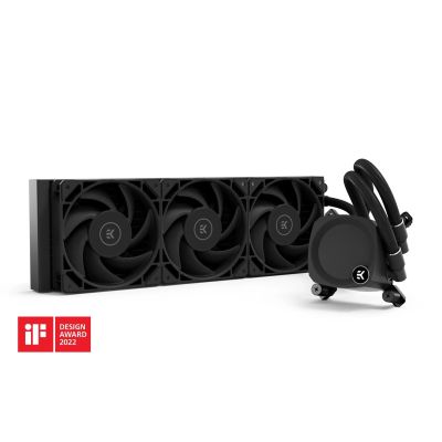 18. EK Water Blocks EK Nucleus AIO CR360 Dark, CPU-Wasserkühlung