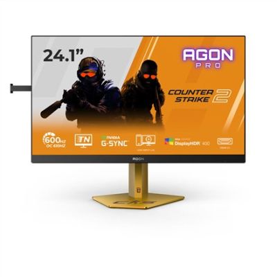 19. AOC AGON PRO CS24A Computermonitor 61,2 cm (24,1") 1920 x 1080 px Full HD LED Schwarz