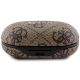 3. TWS Guess 4G Metall-Bluetooth-Kopfhörer mit ENC-Dockingstation – Braun