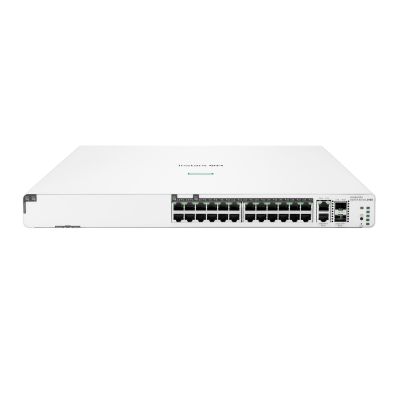 Aruba Instant On 1960 24G 20p Class4 4p Class6 PoE 2xGT 2SFP+ 370W Managed L2+ Gigabit Ethernet (10/100/1000) PoE-Unterstützung 1U Weiß