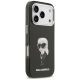 4. Karl Lagerfeld IML Aquarelle Karl & Logo MagSafe Hülle für iPhone 17 Pro - Schwarz