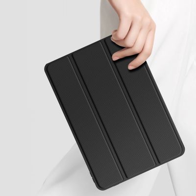 14. Dux Ducis Toby Hülle für Huawei MatePad Pro 11'' (2022) Cover mit S Pen Pen Smart Cover Ständer Schwarz