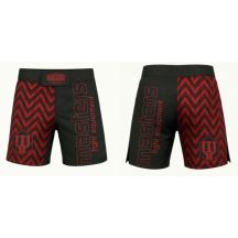 MASTERS PULSE SMMA-P MMA-Shorts schwarz und rot